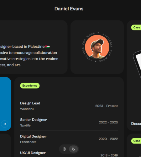 BenBox – Bento Box Portfolio Template
